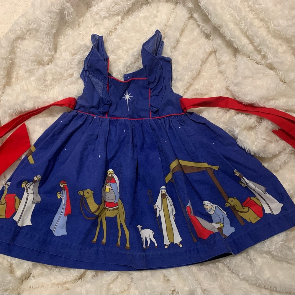Eleanor Rose blue nativity dress. Sought after pattern.